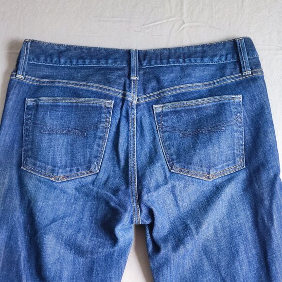 GAP Jeans Long & Lean women's size 30 / 10 dark washed boot cut - Picture 4 of 15